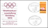 1972  Briefmarken werben fr Mnchen 1972 - Bamberg