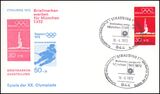 1972  Briefmarken werben fr Mnchen 1972 - Straubing