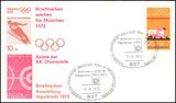 1972  Briefmarken werben fr Mnchen 1972 - Ingolstadt