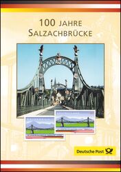 2003  Postamtliches Erinnerungsblatt - 100 Jahre Salzachbrcke
