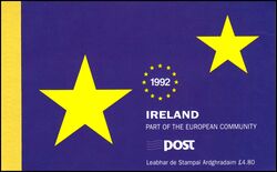 1992  Europischer Binnenmarkt - Markenheftchen