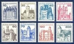 1977  Freimarken: Burgen und Schlsser