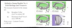 1993  Freimarken: Irische Kunstschtze - Markenheftchen
