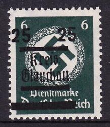 0383 - 1945  Glauchau - Behrden-Dienstmarke