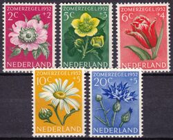 1952  Sommermarken zugunsten kultureller Frsorge: Blumen
