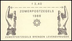 1986  Sommermarken: Alte Meinstrumente - Markenheftchen