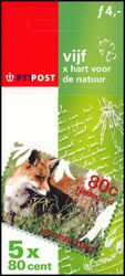 2001  Ein Herz fr die Natur - Markenheftchen