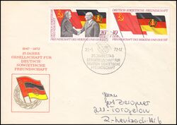 1972  25 Jahre Gesellschaft fr Deutsch-Sowjetische Freundschaft