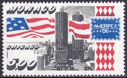 1986  Internationale Briefmarkenausstellung AMERIPEX `86
