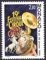 1995  19. Internationales Zirkusfestival von Monte Carlo