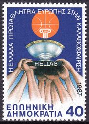 1987  Sieg bei der Basketball-Europameisterschaft