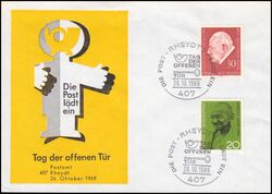 1969  Tag der offenen Tr beim Postamt Rheyd