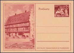 1942  Wohlfahrtskarte der Deutschen Gesellschaft fr Goldschmiedekunst
