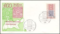 1968  Grndung des Norddeutschen Postbezirks