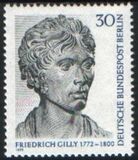 1972  Geburtstag von Friedrich Gilly
