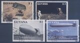 Guyana 1989  150. Geburtstag von Graf Zeppelin