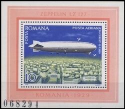 1978  Zeppelin LZ 127 in Rumnien 1929