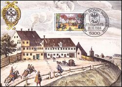 1984  Maximumkarte - Tag der Briefmarke