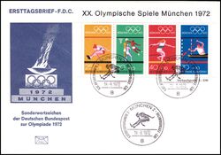 1972  Olympische Sommerspiele 1972 in Mnchen - Block