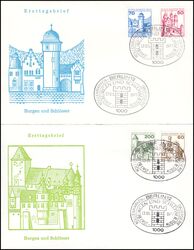 1977  Freimarken: Burgen & Schlsser - komplett