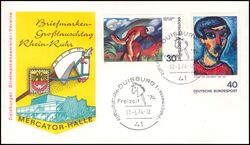 1974  Briefmarken Grotauschtag Rhein-Rhur