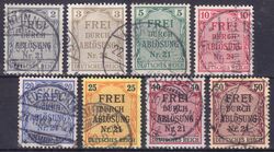 1903  Zhldienstmarken fr Preuen