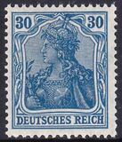 1920  Freimarke: Germania in Type I