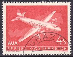 1958  Erffnungsflge der sterreichischen Fluggesellschaft Austrian Airlines 