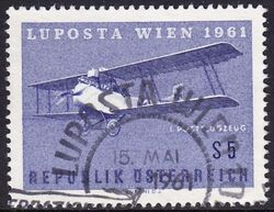 1961  Luftpost-Briefmarkenausstellung LUPOSTA 1961
