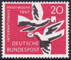 1957  Internationale Briefwoche