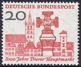 1958  1000 Jahre Trier Hauptmarkt