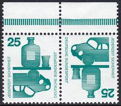 1971  Freimarken: Unfallverhtung