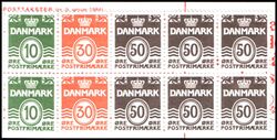 1984  Freimarken - Markenheftchen  Neuauflage