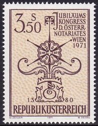 1971  Jubilumskongre des sterreichischen Notariats