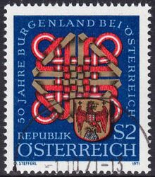 1971  50 Jahre Burgenland bei sterreich