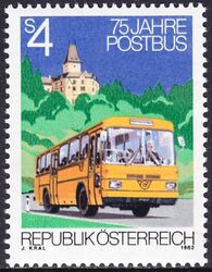 1982  75 Jahre Postbusverkehr