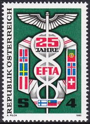 1985  25 Jahre Europische Freihandelszone (EFTA)
