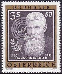 1985  125. Geburtstag von Hanns Hrbiger