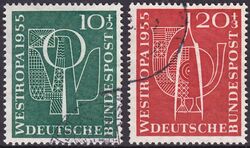 1955  Internationale Briefmarkenausstellung Westropa
