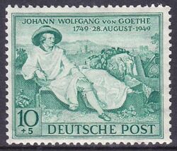 1949  200. Geburtstag von Johann Wolfgang v. Goethe