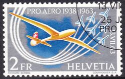 1963  Pro-Aero Gedenkpostflge