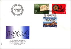 1984  Jahrgang - Ersttagsbriefe