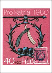 1980  Pro Patria: Handwerkerschilder