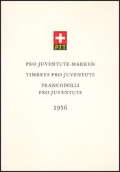 1956  Offizielles PTT-Faltblatt - Nr. 5