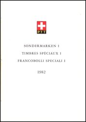 1982  Offizielles PTT-Faltblatt - Nr. 186