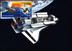 1981  Space Shuttle - Bildpostkarte