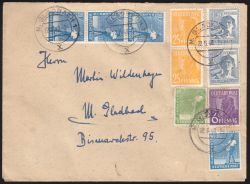 1948  Ortsbrief - MiF / ZF 2b