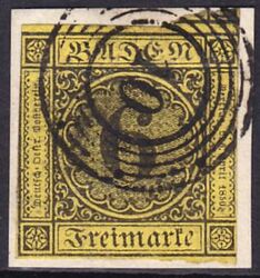 1853  Freimarke: Ziffer im Kreis