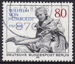 1985  Todestag von Wilhelm Freiherr v. Humboldt