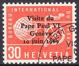 1969  Besuch von Papst Johannes Paul VI. bei der Intern....
